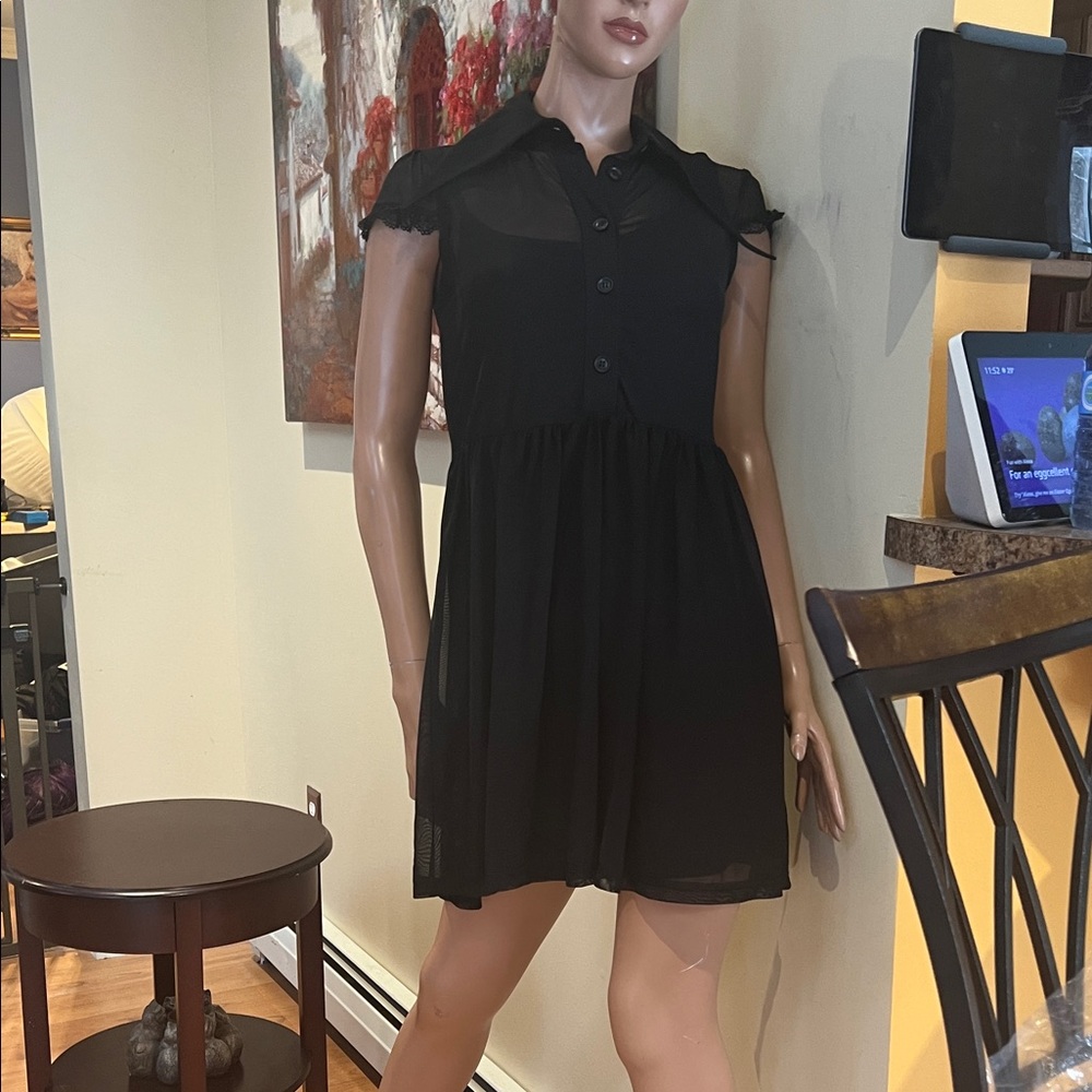 Killstar Black Eve hallows S skater dress nwt